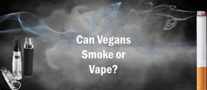 Can vegans smoke?